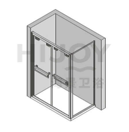 方形不锈钢淋浴房