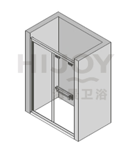 不锈钢屏风（一固一活）