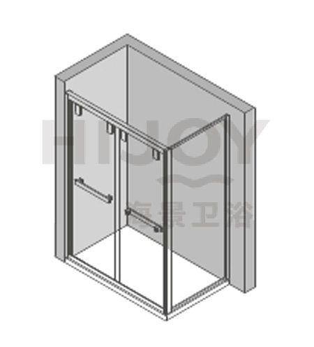 方形不锈钢淋浴房