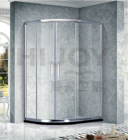 扇形铝镁合金淋浴房