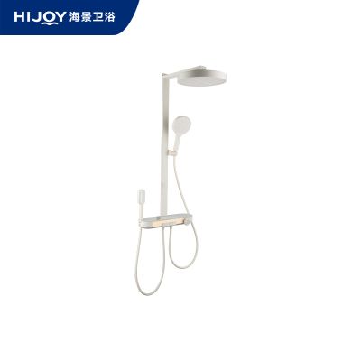 温度显示带氛围灯淋浴花洒