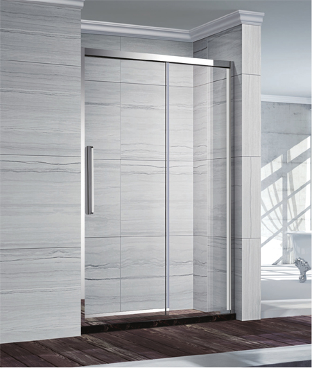 Square stainless steel shower room